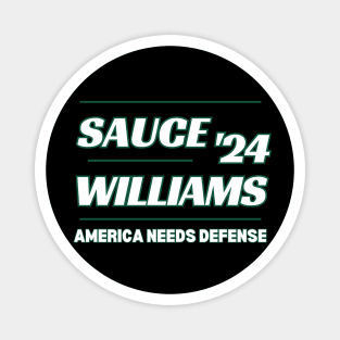 NY Jets Sauce Gardner Q Williams 2024 Magnet